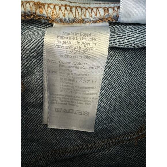 Madewell The Perfect Vintage Casual Straight Jean Dark Wash 26 - Picture 5 of 8